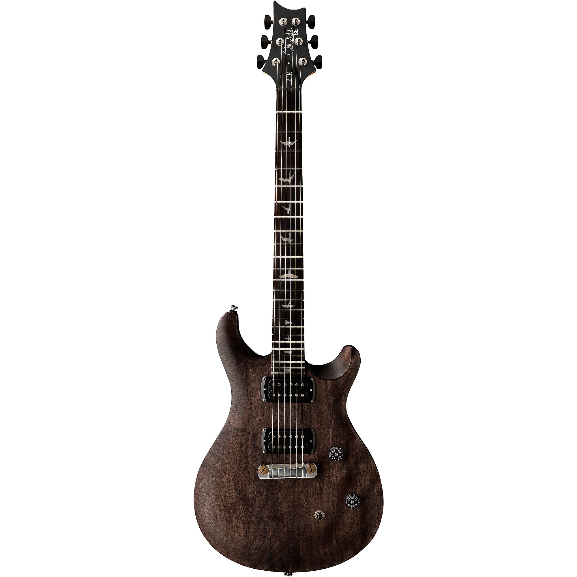 PRS SE CE24 Standard Stoptail Satin Electric Guitar Charcoal
