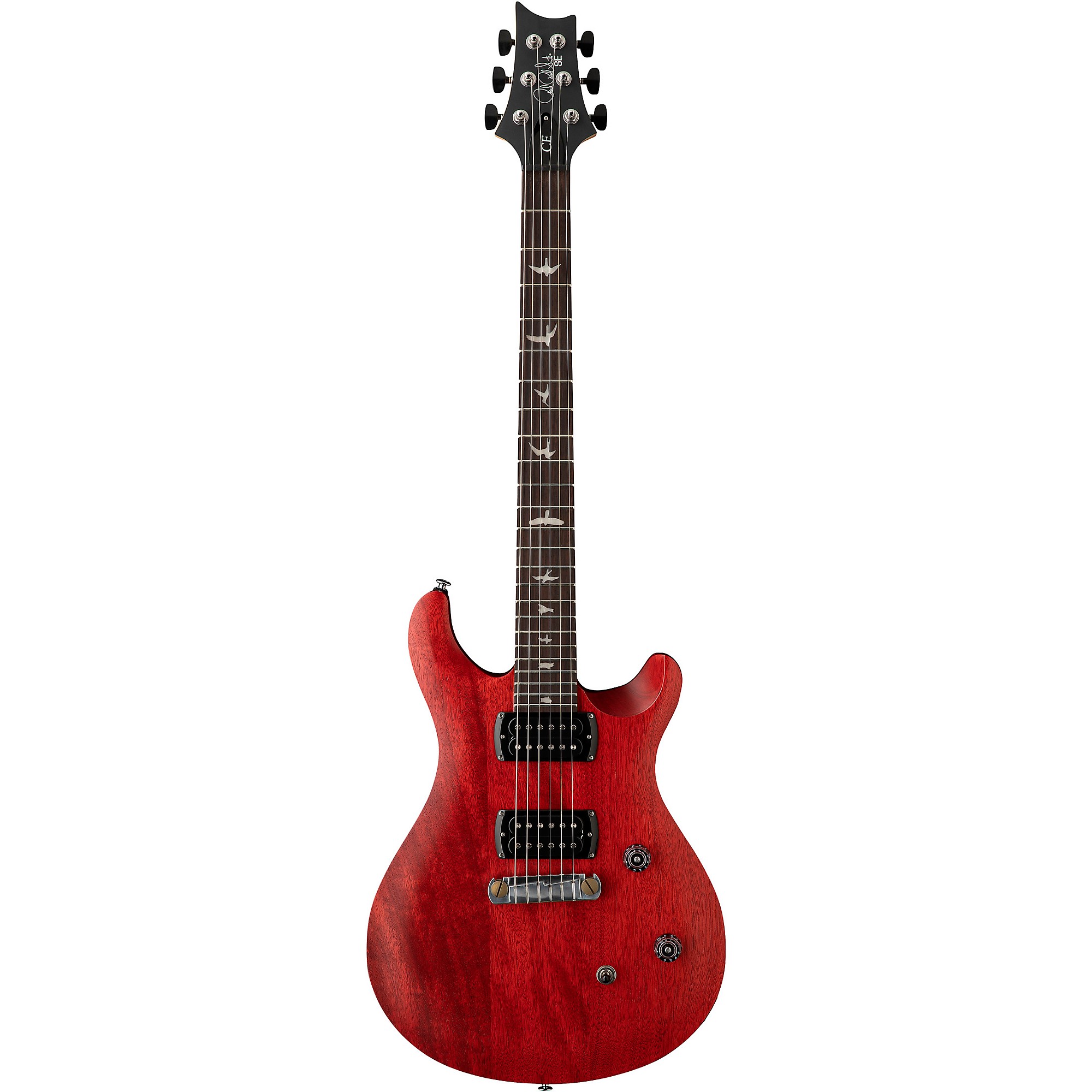 （新しい！）PRS SE CE24 Standard Satin PRS SE CE24 Standard Satin Electric Guitar Metallic Silver