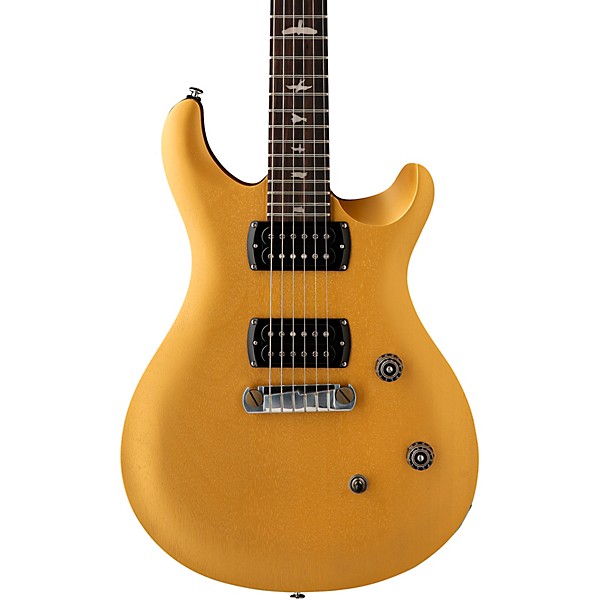 PRS SE CE24 Standard Stoptail Satin Electric Guitar Metallic Gold