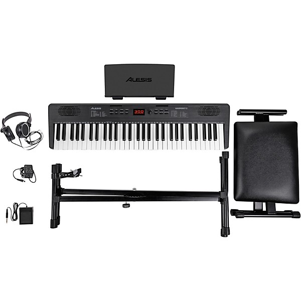 Alesis Harmony 61 MK4 61-Key Portable Keyboard Package