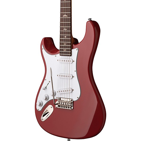 PRS SE Silver Sky With Rosewood Fingerboard Left-Handed Electric Guitar Derby Red