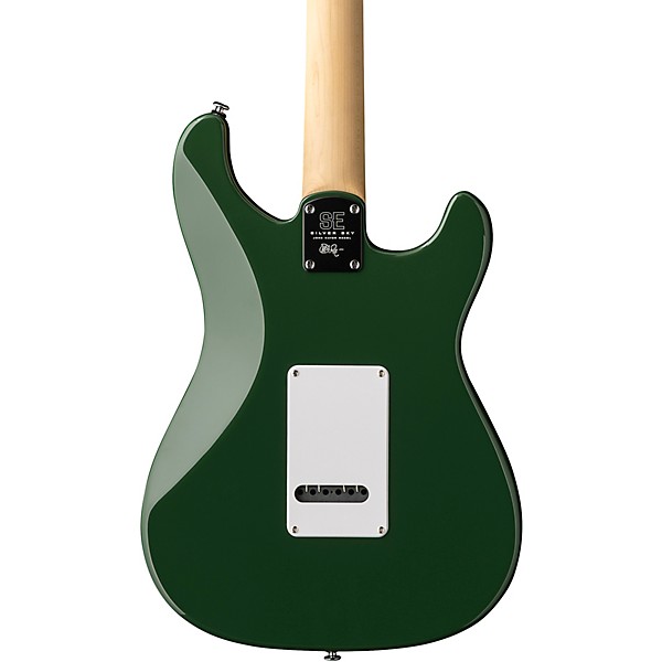 PRS SE Silver Sky With Rosewood Fingerboard Left-Handed Electric Guitar Laurel Green