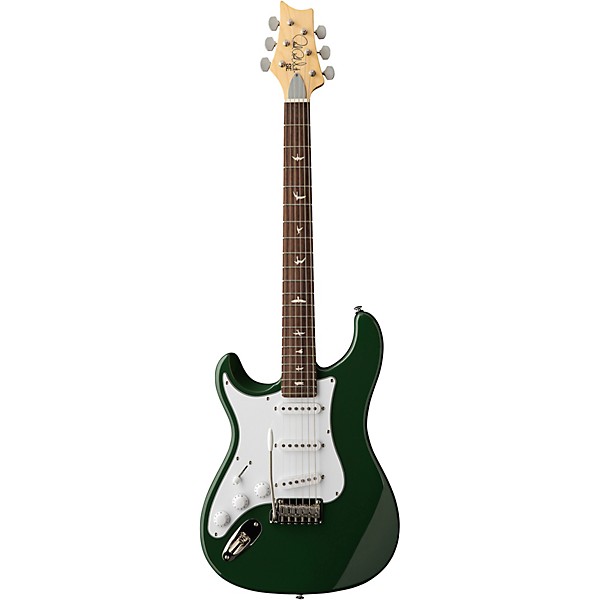 PRS SE Silver Sky With Rosewood Fingerboard Left-Handed Electric Guitar Laurel Green