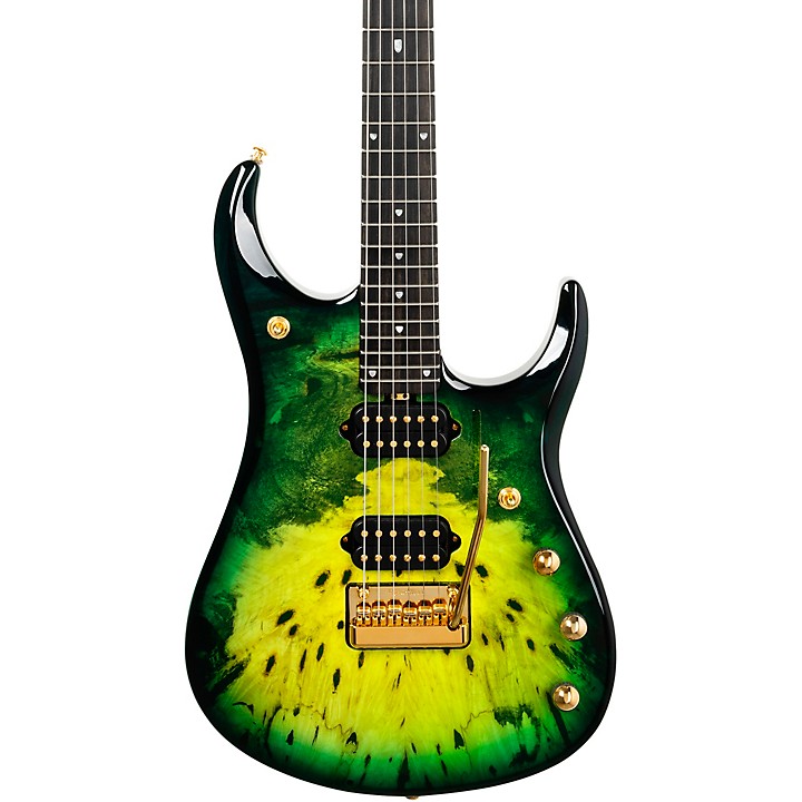 Platinum Ernie Ball Music Man JP15 BFR Electric Guitar Toxic