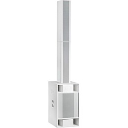 BASSBOSS Sublim8 Column PA Speaker With 18" Subwoofer, White