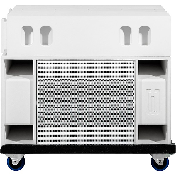 BASSBOSS Sublim8 Column PA Speaker With 18" Subwoofer, White