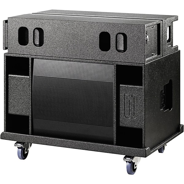 BASSBOSS Sublim8 Column PA Speaker With 18" Subwoofer, Black