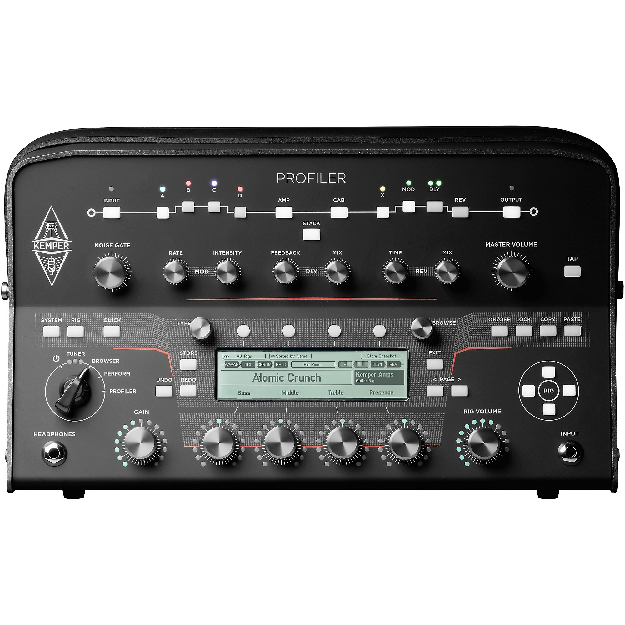 アンプ KEMPER Profiler PowerHead Kemper Profiler PowerHead MK2 Guitar Amp Head Black | Guitar