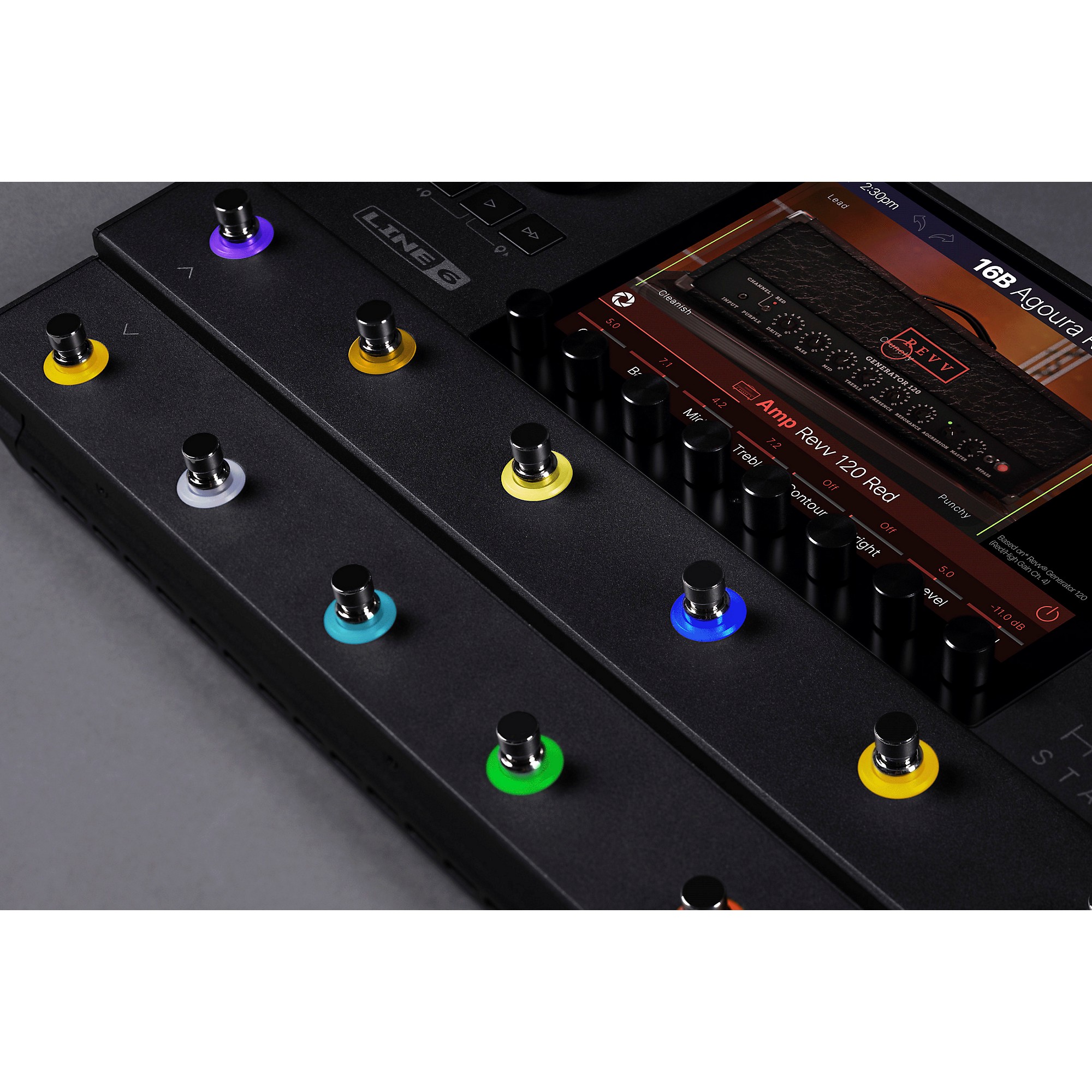 Line 6 Helix Stadium Floor Multi-Effects Guitar Processor Black