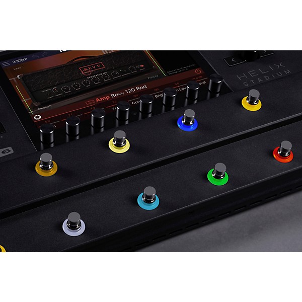 Line 6 Helix Stadium Floor Multi-Effects Guitar Processor Black