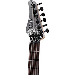 Schecter Guitar Research John Browne Zenith Electric Guitar - Fracture White