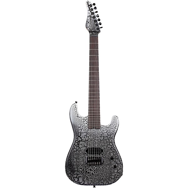 Schecter Guitar Research John Browne Zenith 7-String Electric Guitar - Fracture White