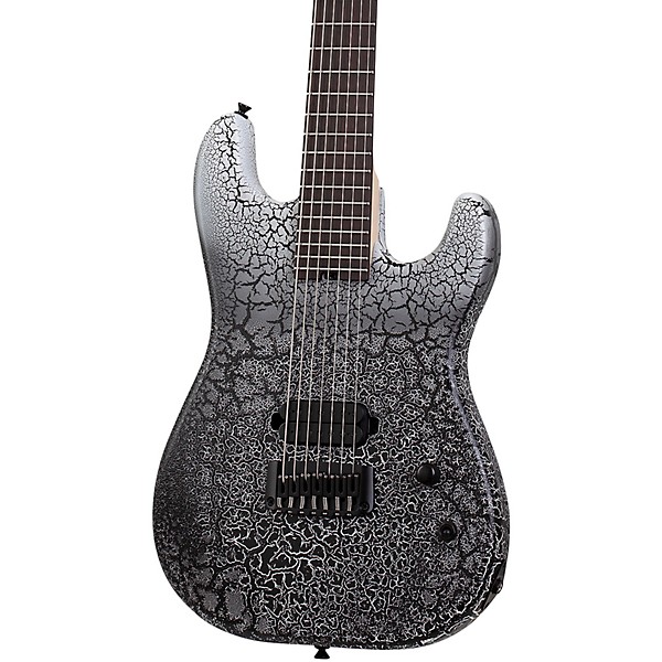 Schecter Guitar Research John Browne Zenith 7-String Electric Guitar - Fracture White