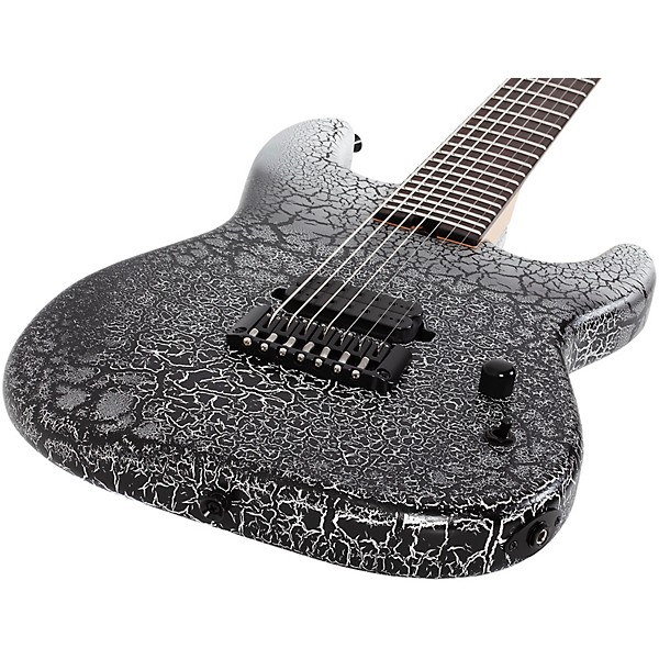 Schecter Guitar Research John Browne Zenith 7-String Electric Guitar - Fracture White