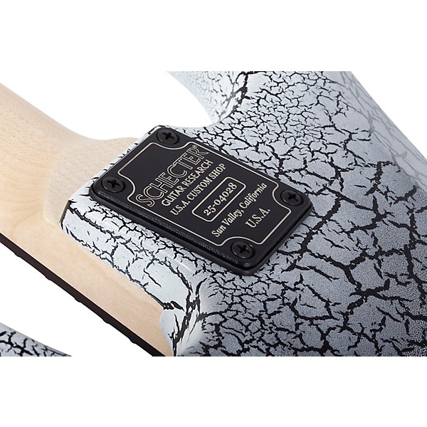 Schecter Guitar Research John Browne Zenith 7-String Electric Guitar - Fracture White