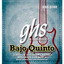 GHS Bajo Quinto Bright Bronze Ball End Set