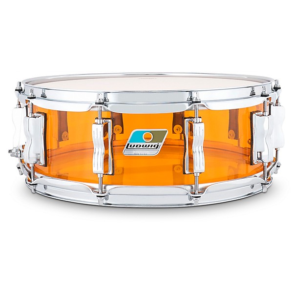 Ludwig Vistalite Snare Drum 14 x 5 in. Amber