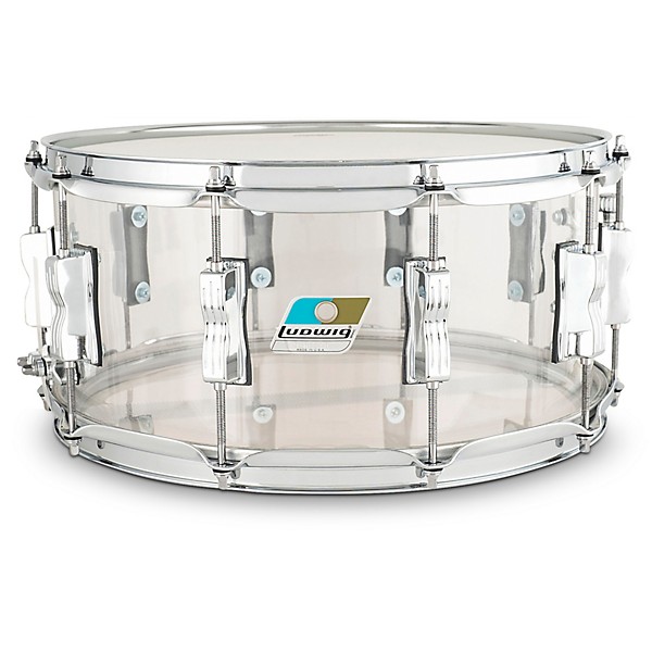 Ludwig Vistalite Snare Drum 14 x 6.5 in. Clear