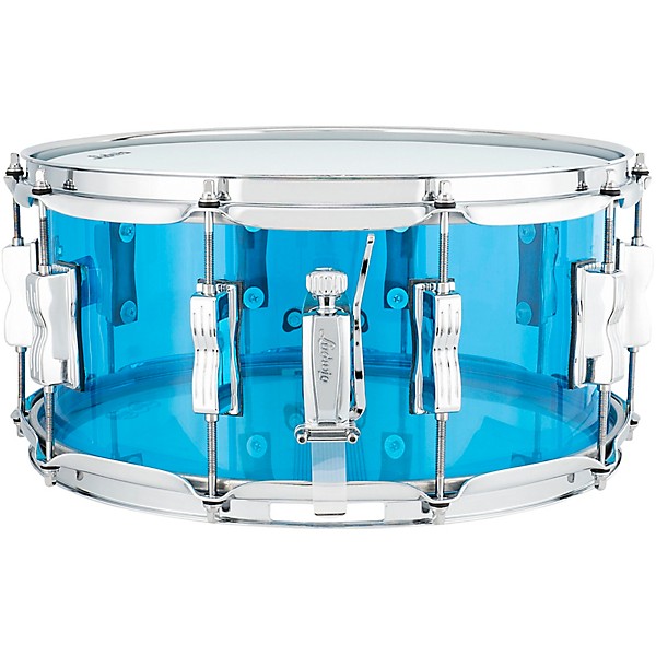 Ludwig Vistalite Snare Drum 14 x 6.5 in. Blue