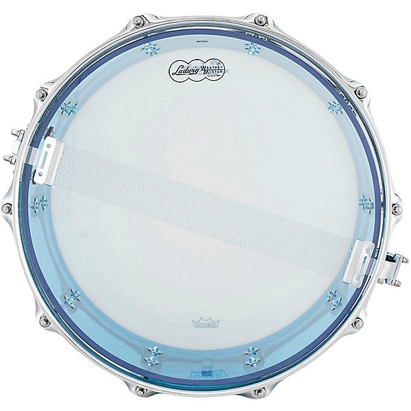 Ludwig Vistalite Snare Drum 14 x 6.5 in. Blue