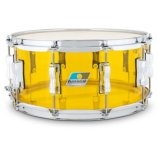 Ludwig Vistalite Snare Drum 14 x 6.5 in. Yellow