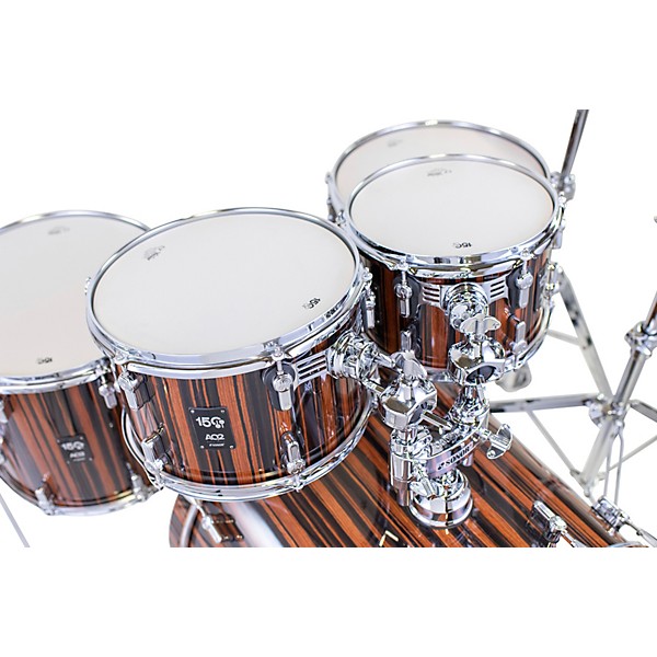 SONOR AQ2 150th Anniversary High-Gloss Ebony Veneer Shell Pack