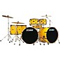 TAMA Imperialstar 7-Piece Double Bass Drum Set With Black Nickel Hardware Electric Yellow thumbnail