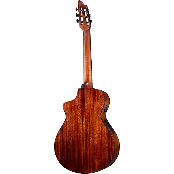 Breedlove Solo Pro Concert Nylon-String Classical Acoustic-Electric Guitar Edge Burst