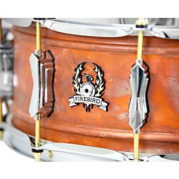 British Drum Co. Firebird Series Copper Over Brass Snare Drum 14 x 6 in.