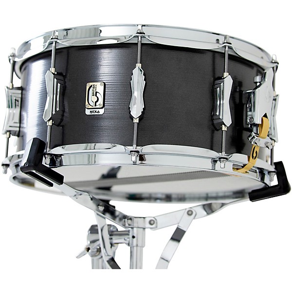 British Drum Co. Nicko McBrain Talisman Series Steel Snare Drum 14 x 6.5 in.