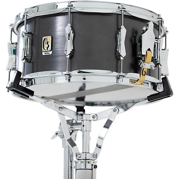 British Drum Co. Nicko McBrain Talisman Series Steel Snare Drum 14 x 6.5 in.