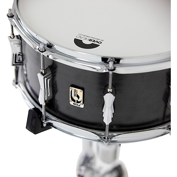 British Drum Co. Nicko McBrain Talisman Series Steel Snare Drum 14 x 6.5 in.