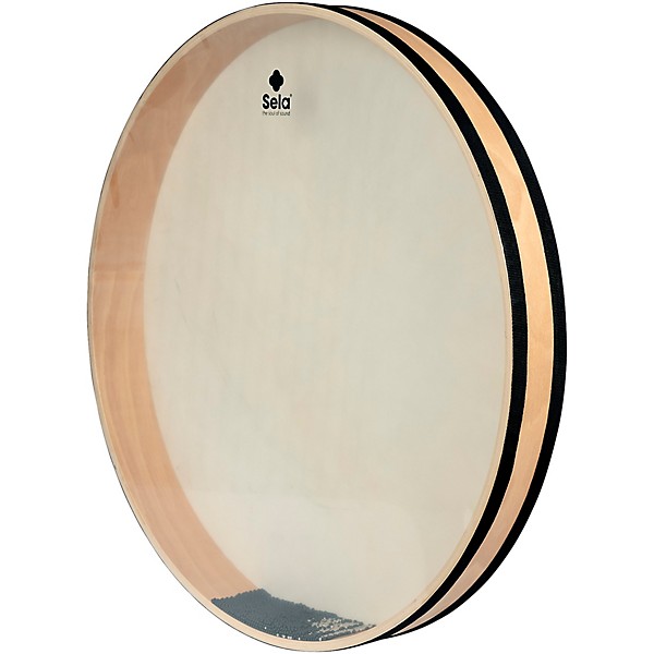 Sela Ocean Drum 55 cm (22"), Wooden Frame with Natural Skin