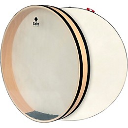 Sela Ocean Drum 50 cm (20"), Wooden Frame with Natural Skin