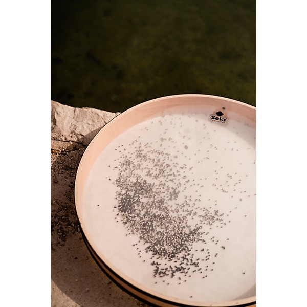 Sela Ocean Drum 50 cm (20"), Wooden Frame with Natural Skin