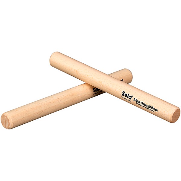 Sela 2-Tone Claves 20 Beech