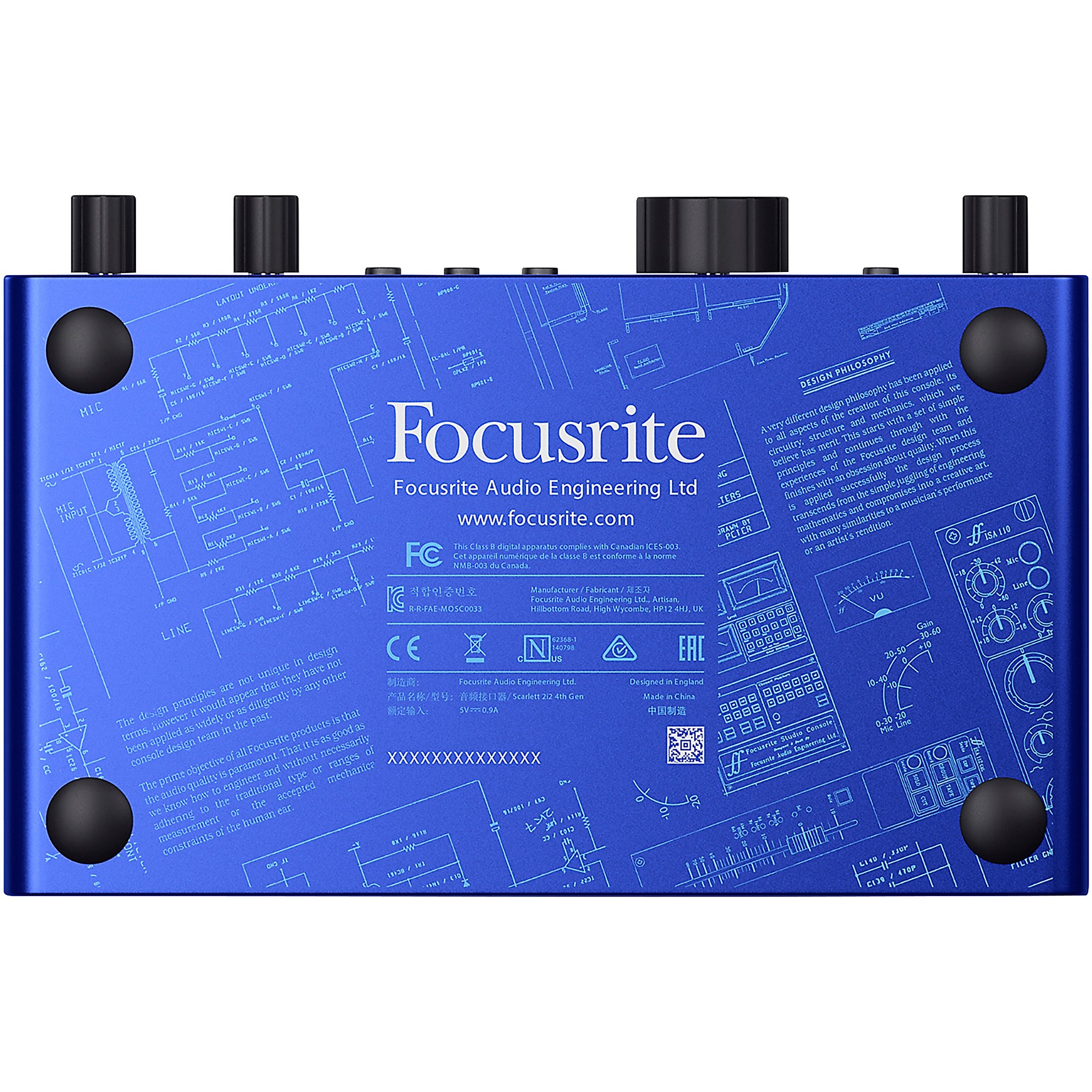 Focusrite Scarlett 2i2 4th Gen 2025 Anniversary Edition USB-C