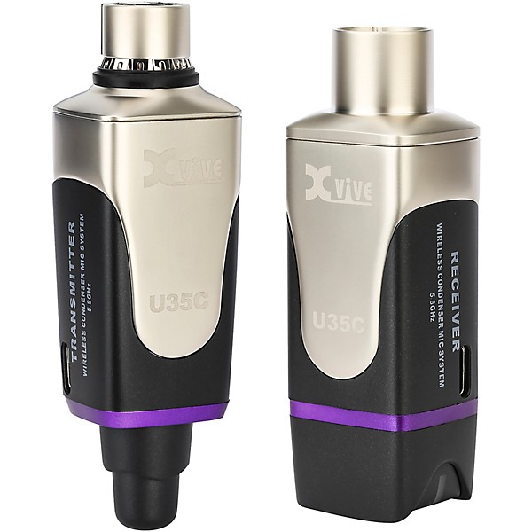 Xvive U35C 5.8Ghz Condenser mic wireless system Black