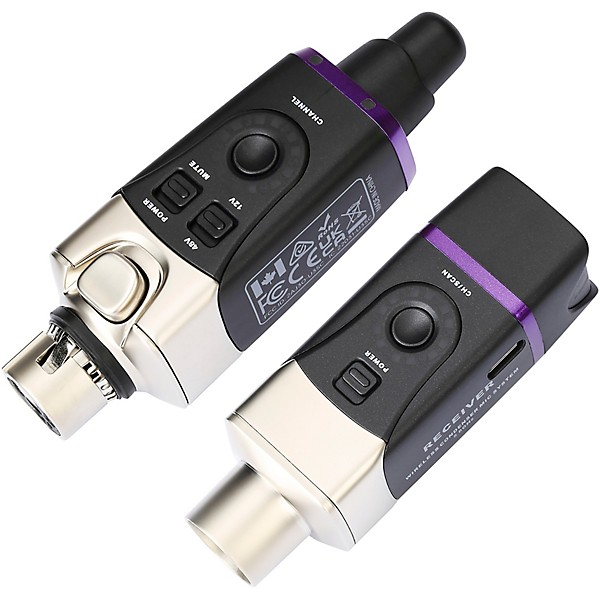 Xvive U35C 5.8Ghz Condenser mic wireless system Black
