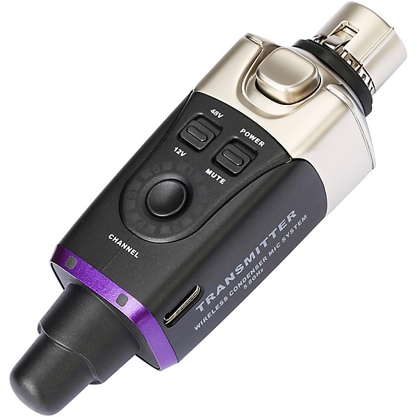 Xvive U35C 5.8Ghz Condenser mic wireless system Black