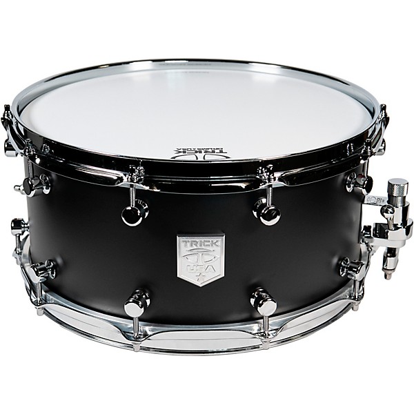 Trick Titanium Snare Drum - 14 x 6.5 in. Flat Black