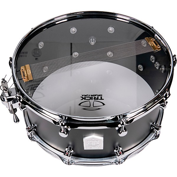 Trick Titanium Snare Drum - 14 x 6.5 in. Flat Black