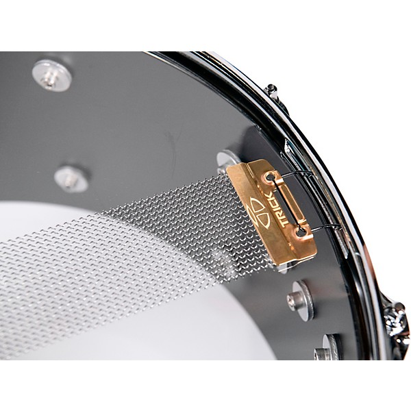 Trick Titanium Snare Drum - 14 x 6.5 in. Flat Black