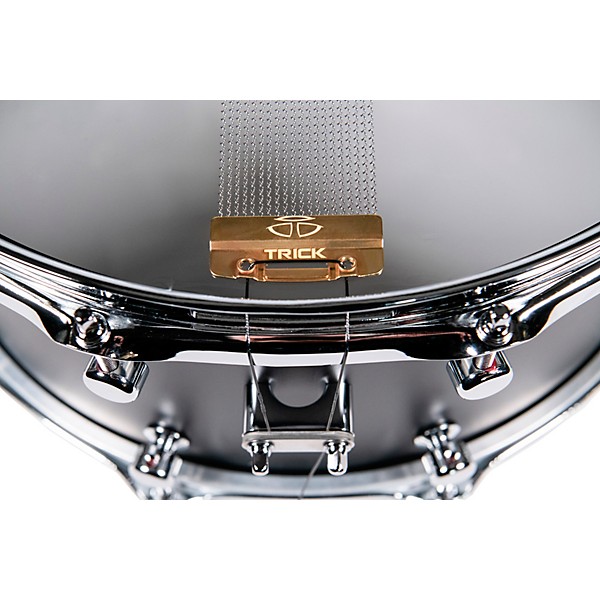 Trick Titanium Snare Drum - 14 x 6.5 in. Flat Black