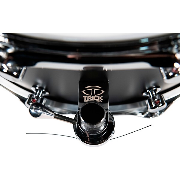 Trick Titanium Snare Drum - 14 x 6.5 in. Flat Black