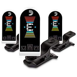 D'Addario Equinox Headstock Tuner 3-Pack White