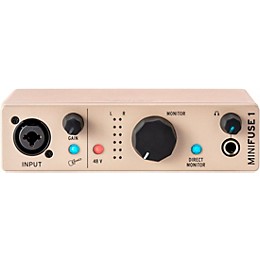 Arturia MiniFuse 1 USB-C Audio Interface - Champagne