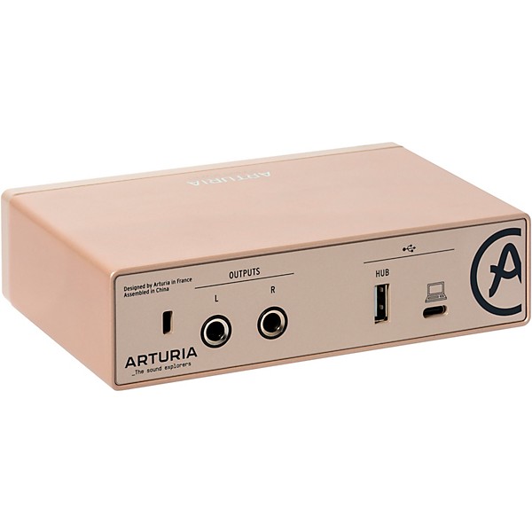 Arturia MiniFuse 1 USB-C Audio Interface - Champagne