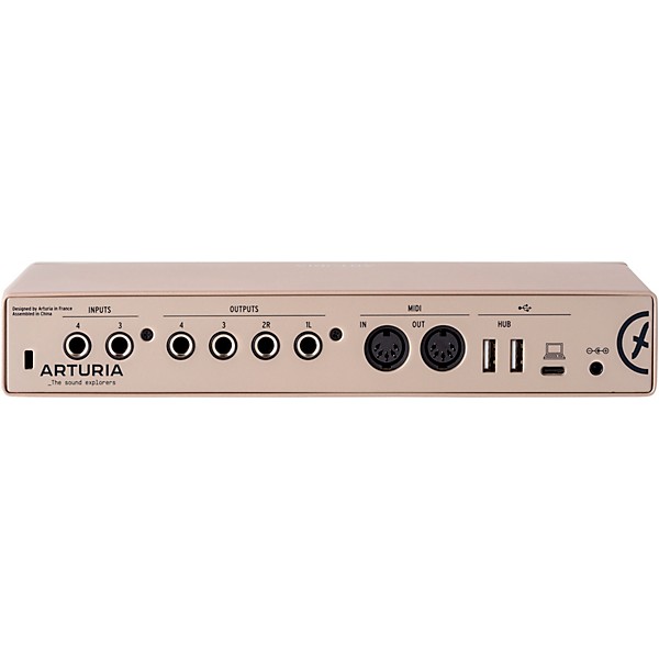 Arturia MiniFuse 4 USB-C Audio Interface - Champagne