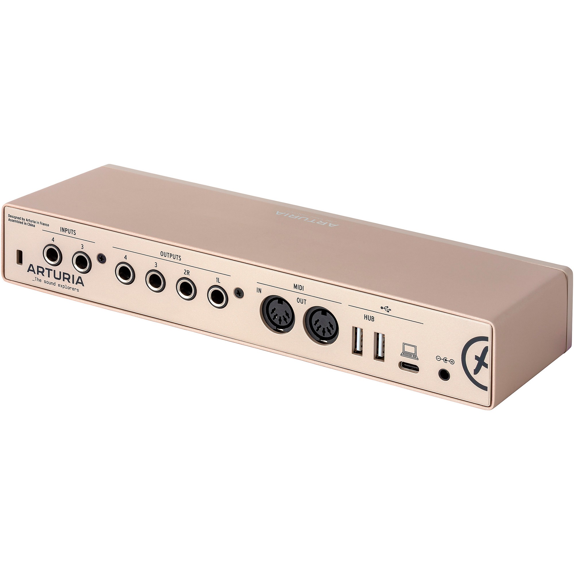 Arturiaオーディオインターフェース Arturia MiniFuse 4 USB-C Audio Interface - Champagne | Guitar Center
